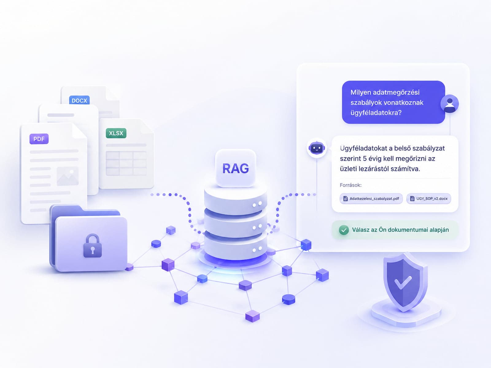 RAG chatbot építése saját dokumentumokra: gyakorlati guide